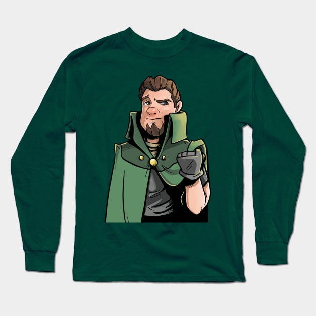 Count Caped Joel Long Sleeve T-Shirt by CapedJoel